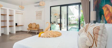 베이직 빌라 | 1 개의 침실, 객실 내 금고, 노트북 작업 공간, 다리미/다리미판