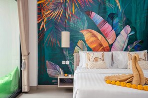 Basic Villa | 1 bedroom, in-room safe, laptop workspace, iron/ironing board - Villa Quiet (Canggu)