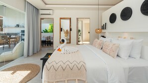 Basic Villa | 1 bedroom, laptop workspace, iron/ironing board, bed sheets - Villa Upendo (Munggu)