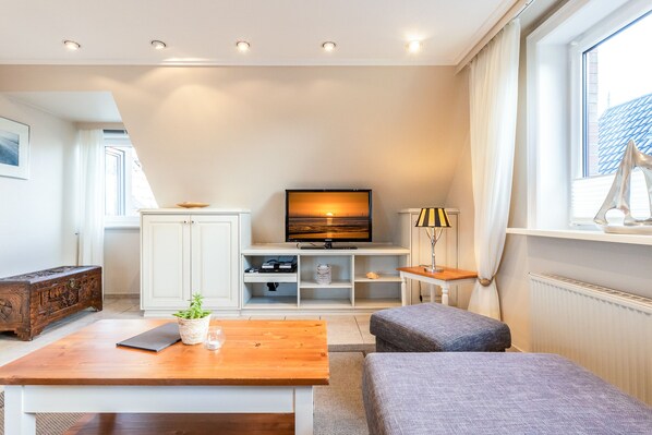 TV, stereo - Appartement Auster No. 3 (Westerland)