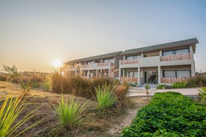 Majoituspaikan julkisivu