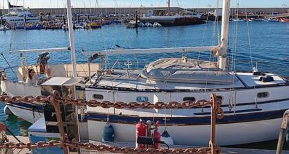 Relax in Lanzarote's Puerto Calero Marina