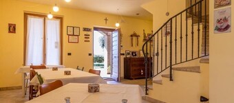 Merlana house nestled in the Marche countryside