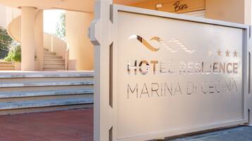 Fassade der Unterkunft