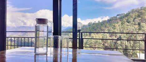 Habitación Deluxe, vista a la montaña | Vista del balcón