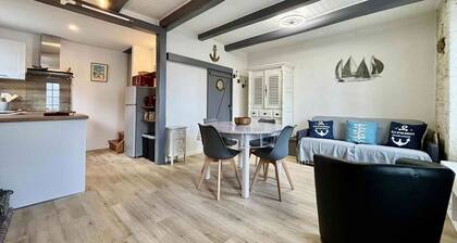 Renovated 3-room house in St-Georges-d'Oléron, WiFi, near shops