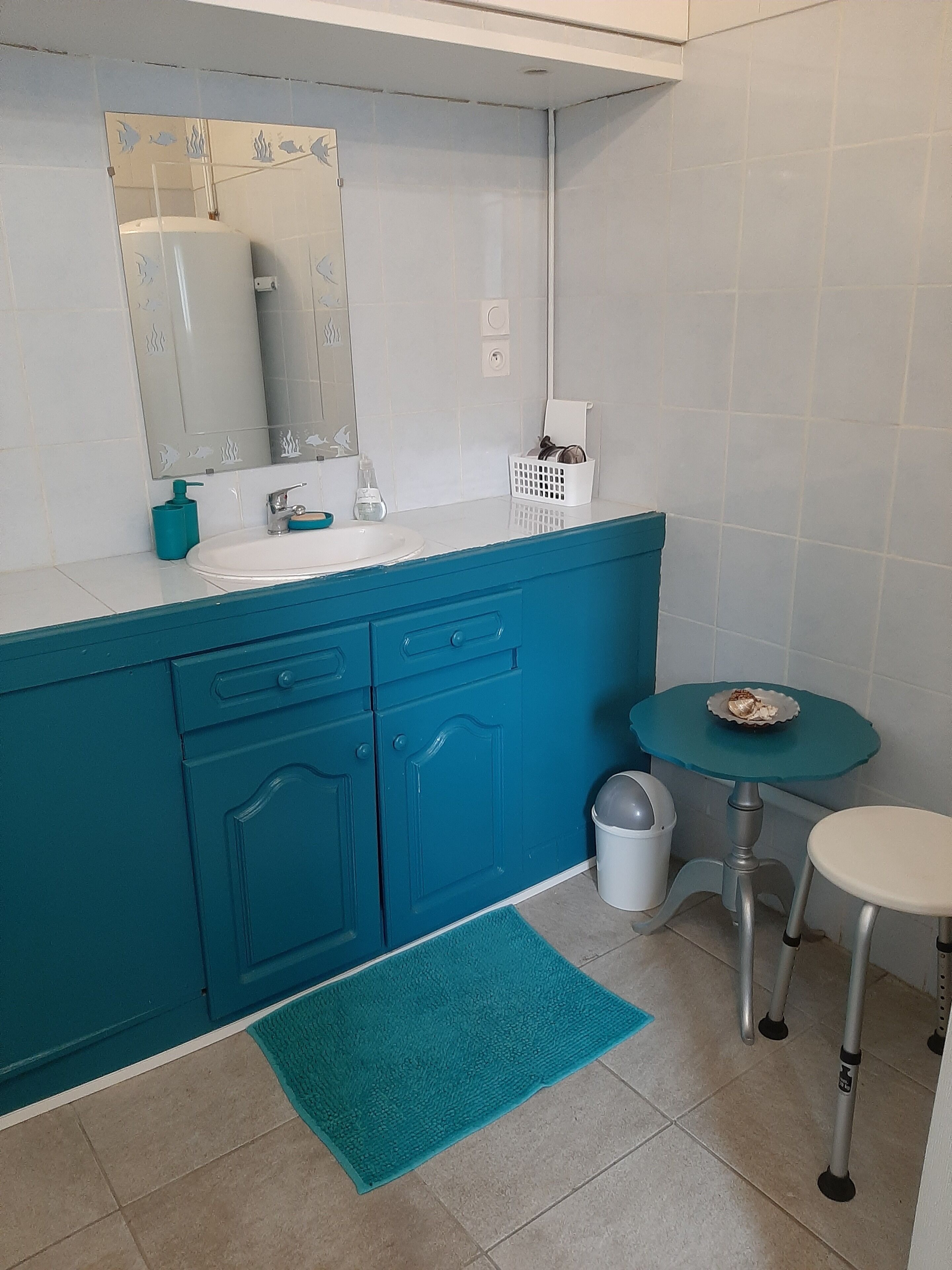 Hårføner, såpe og toalettpapir