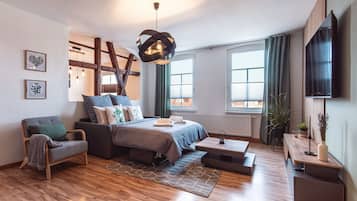 4 Schlafzimmer, Schreibtisch, Bügeleisen/Bügelbrett, Reisekinderbett