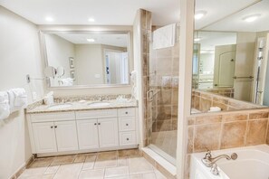 Hair dryer - Seas the Day: Oceanfront 3-Bedroom Condo (North Myrtle Beach)