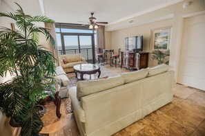 TV - Relax in Style: Oceanfront 3-Bedroom Condo (North Myrtle Beach)