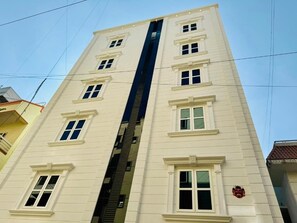 Fassade der Unterkunft