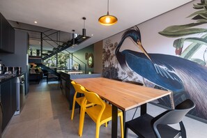 Dining - Lush Coastal Condo in a forest estate in Sheffield Beach Durban, South Africa. (Dolphin Coast)