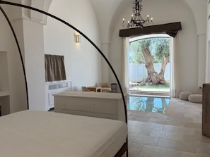 La Fonte | 1 chambre, couette en duvet d'oie, matelas mémoire de forme