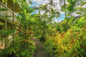 Property grounds - Tranquil Shores | 2BR Condo | Walk to Beach & Dining (Kapaa)
