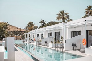 Junior Room | Premium bedding, in-room safe, iron/ironing board - Aiora Aqua Resort (Rhodes)