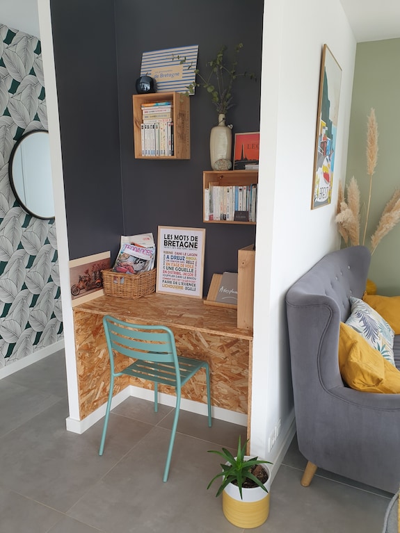 Maison Bois De Plain Pied à Deux Pas De La Mer - Plouguerneau