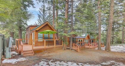 Quiet Lake Almanor Cabin, Steps to Fishing
