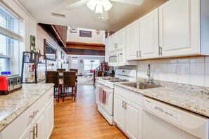 House (3 Bedrooms) | Interior - Wildwood Retreat w/ 2 Balconies: 5 Blocks to Beach (Wildwood)