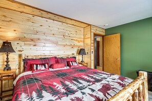 House (2 Bedrooms) | Interior - Bigfork Cabin on Long Lake By Trails & Restaurant! (Bigfork)