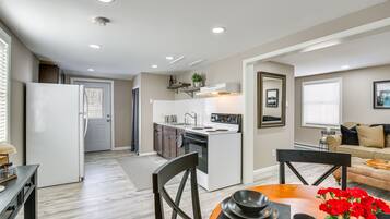 Microwave, oven, stovetop, highchair