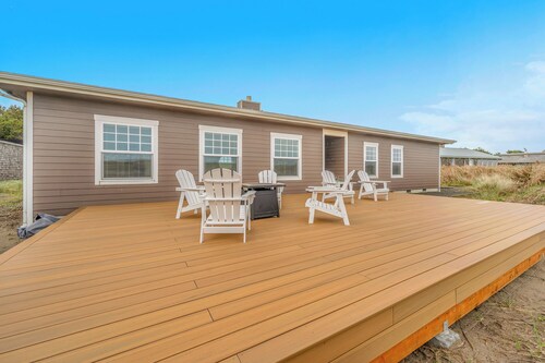 Oceanfront Home is Located in the private, Gated Community of Surf Pines.