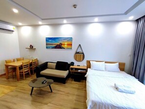 Living area - D'capital Vinhome Apartment For Rent (Hanoi)