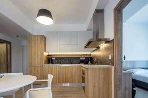 Superior Suite | Private kitchen | Electric kettle - Suites Olive Tree Farm Episkopi Village (Rethymno)