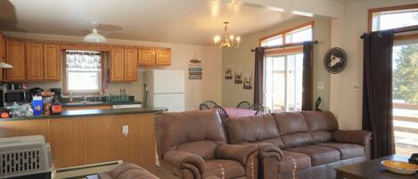 TV connectée, cheminée