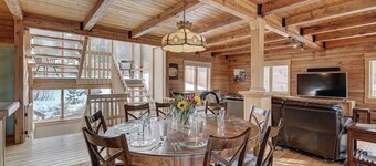 Huge Log Home on Private Land in the Rockies