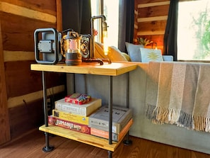 Interior - Cabin Retreat Between Marshall and Hot Springs! Firepit, Creek, Pure Bliss! (Marshall)