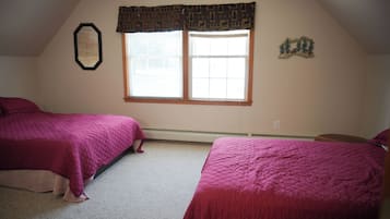 5 makuuhuonetta, Wi-Fi, vuodevaatteet