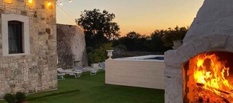 Maison de vacances avec climatisation et piscine