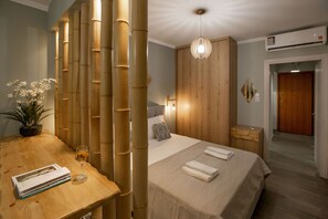 Individually decorated, individually furnished, iron/ironing board