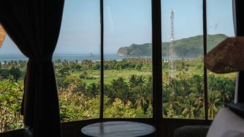 Exclusive Villa, 1 King Bed, Sea View | 1 bedroom, minibar, desk, laptop workspace