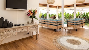 Villa, 3 Bedrooms, Smoking, Private Pool | Room amenity - Villa Umara Seminyak Sun, Sand & Style: 5-min Walk to Beach! (Seminyak)