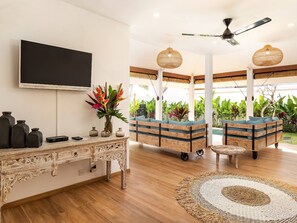 Villa, 3 soverom, røyk, privat basseng | Romfasilitet