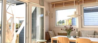 Hausboot Bruntje für 5pers. mit Großzügiger Dachterrasse in Kragenæs auf Lolland