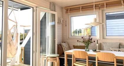 Hausboot Bruntje für 5Pers. mit großzügiger Dachterrasse in Schleswig