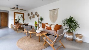 Villa, 4 soverom, røyk, privat basseng | Oppholdsområde