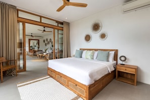 Villa, 4 Bedrooms, Smoking, Private Pool | 4 bedrooms - Beautiful Boho-chic 4br Tropical Villa in Pererenan Canggu (Canggu)