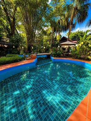 Outdoor pool - Hotel Mandacaru Puerto Viejo (Cahuita)