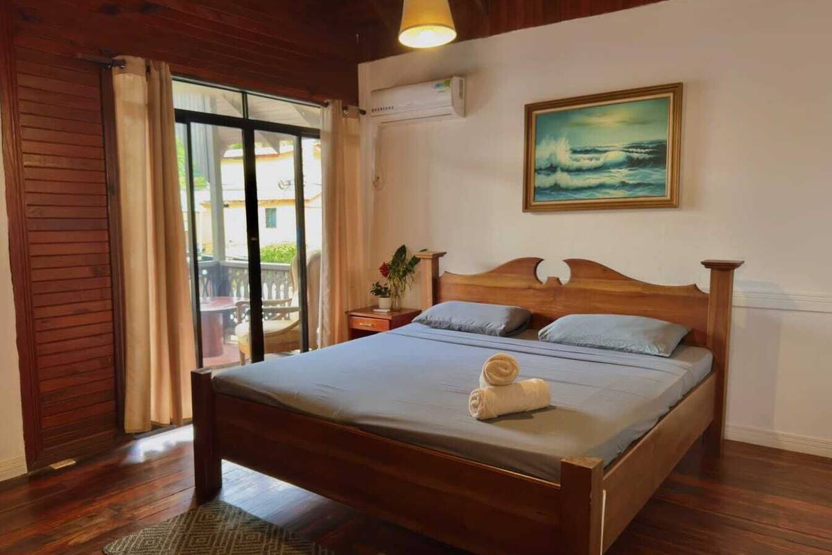 Kamar Comfort, pemandangan pantai | Wi-Fi gratis dan seprai linen