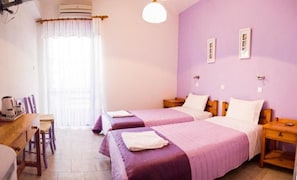 Chambre Double ou avec lits jumeaux, non-fumeurs | Rideaux occultants, chambres insonorisées, fer et planche à repasser