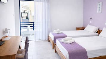 Double or Twin Room, Non Smoking | Blackout drapes, soundproofing, iron/ironing board, free WiFi