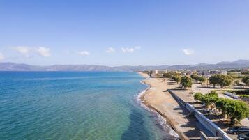 On the beach, beach bar