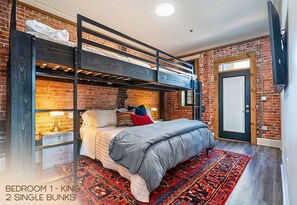 2 habitaciones, wifi gratis y ropa de cama 