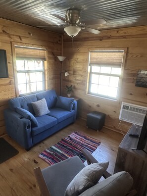 Smart TV - Small Rustic Cabin Near Greers Ferry Lake w/1 Bedroom 1 Bath &Full Size Sofa bed (Heber Springs)