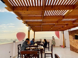Vista a la montaña