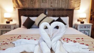 1 bedroom, premium bedding, memory foam beds, minibar