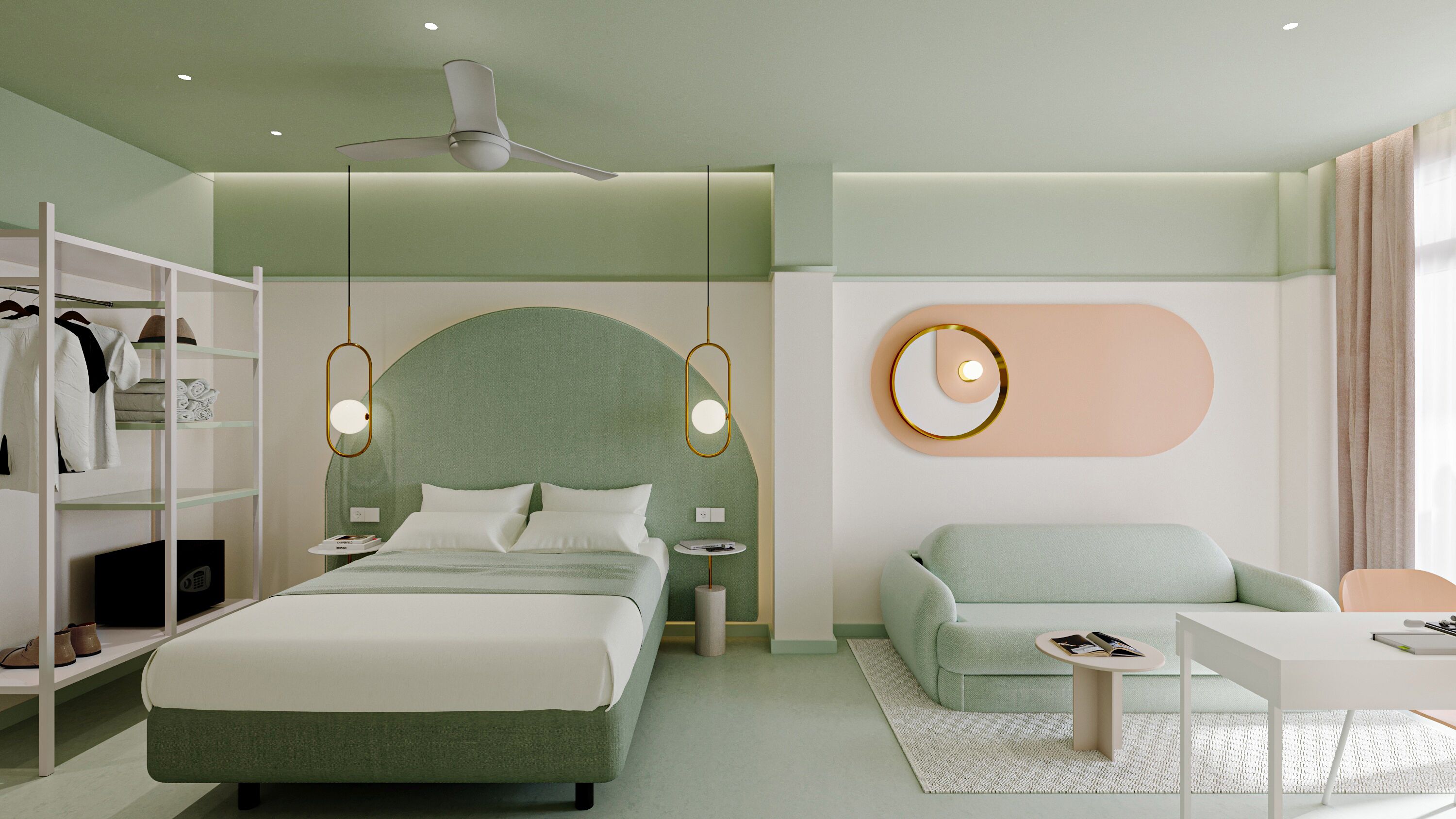 Down comforters, free WiFi, bed sheets